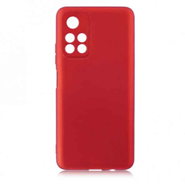 Xiaomi Poco M4 Pro 5G Kılıf Premier Silikon Kapak - Kırmızı