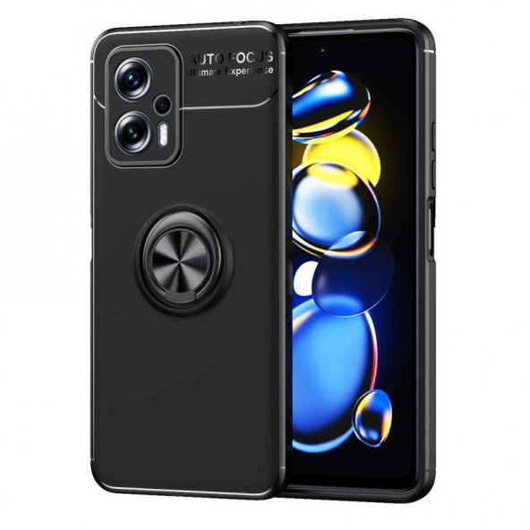 Xiaomi Poco X4 GT Kılıf Ravel Silikon Kapak - Siyah