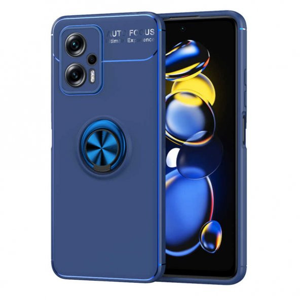Xiaomi Poco X4 GT Kılıf Ravel Silikon Kapak - Mavi