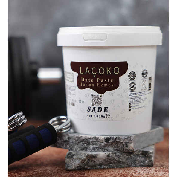 Laçoko Kova Katkısız Vegan Doğal Hurma Ezmesi Hurma Dolgusu Hurma Püresi 1 KG - 3