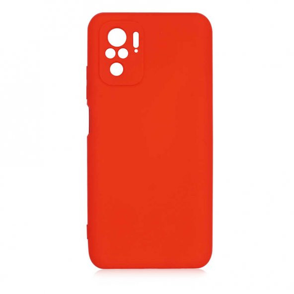 Xiaomi Redmi Note 10 Kılıf Mara Lansman Kapak - Kırmızı