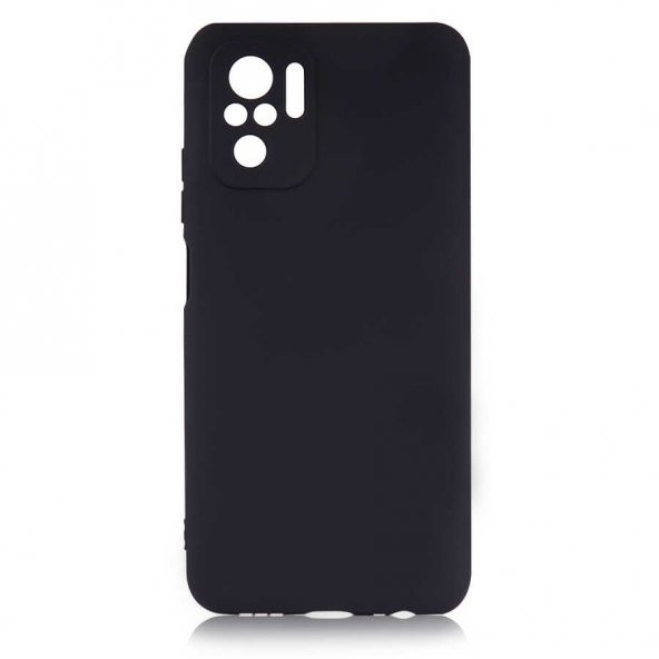 Xiaomi Redmi Note 10 Kılıf Premier Silikon Kapak - Siyah
