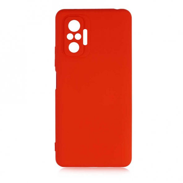 Xiaomi Redmi Note 10 Pro Kılıf Mara Lansman Kapak - Kırmızı