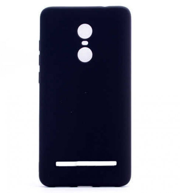 Xiaomi Redmi Note 3 Kılıf Premier Silikon Kapak - Siyah