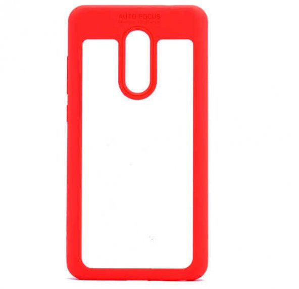 Xiaomi Redmi Note 4X Kılıf Buttom Kapak - Kırmızı