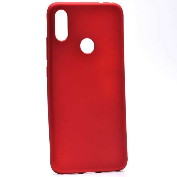 Xiaomi Redmi Note 7 Kılıf Premier Silikon Kapak - Kırmızı