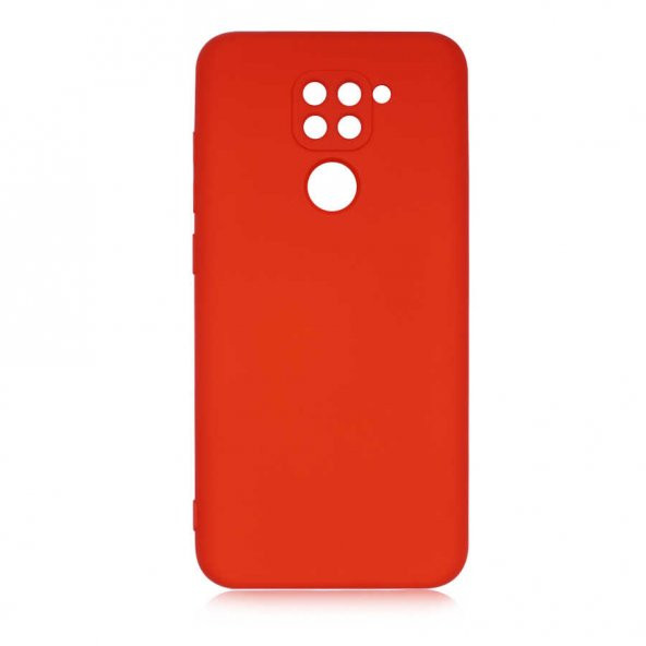 Xiaomi Redmi Note 9 Kılıf Mara Lansman Kapak - Kırmızı