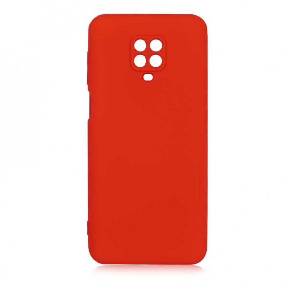 Xiaomi Redmi Note 9 Pro Kılıf Mara Lansman Kapak - Kırmızı