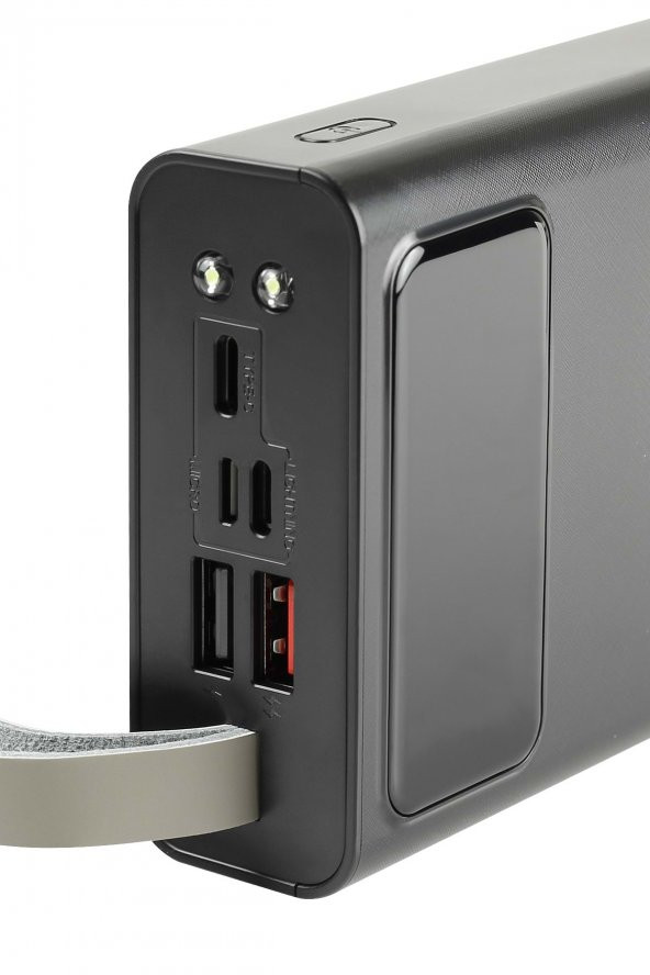 Powerway TX30 Siyah Led Işıklı Dijital Göstergeli 30.000 mAh (Gerçek 30.000 mAh Garantili) Powerbank - 3