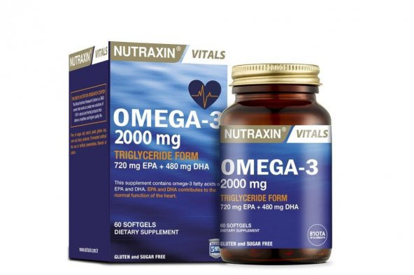 Nutraxin Omega 3 2000 mg 60 Tablet - 2