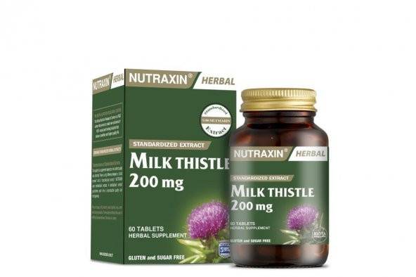 Nutraxin Milk Thistle 200 mg 60 Tablet