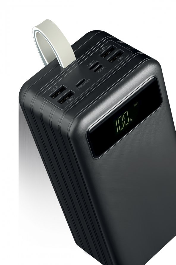 Powerway Tx60 Siyah Çoklu Çıkış Dijital Göstergeli Ekstra Kablolu 60.000 Mah (Gerçek 60.000 Mah Garantili) Powerbank - 2