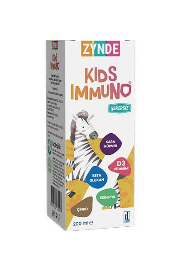 Zynde Kids Immuno Şurup 200ml