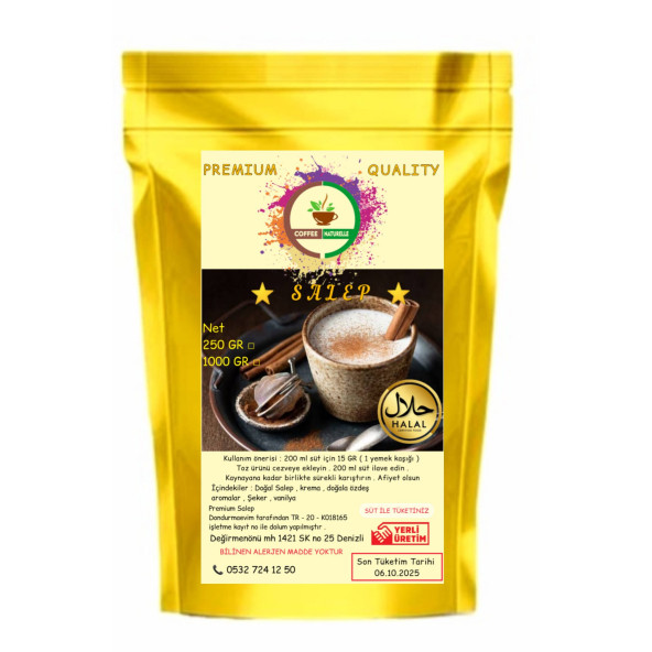 Coffee Naturelle Salep 1 kg