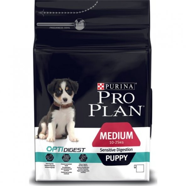 Pro Plan Puppy Medium Lamb Kuzulu Orta Boy Irk Yavru Köpek Maması 3 Kg