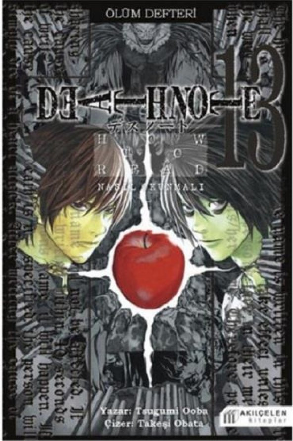 Death Note Ölüm Defteri 13 Akıl Çelen Kitaplar