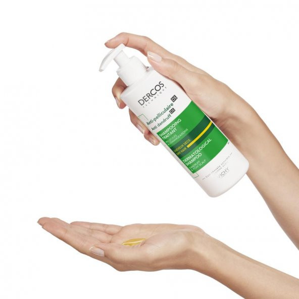 Vichy Dercos Anti Dandruff Kepek Karşıtı Şampuan 390 ml - Kuru Saçlar - 3