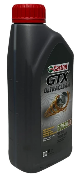 CASTROL GTX 10W-40 A/B Yarı Sentetik Motor Yağı 1 Litre - 4