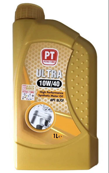 Petro Time 10W-40 Sentetik Motor Yağı 1 Litre