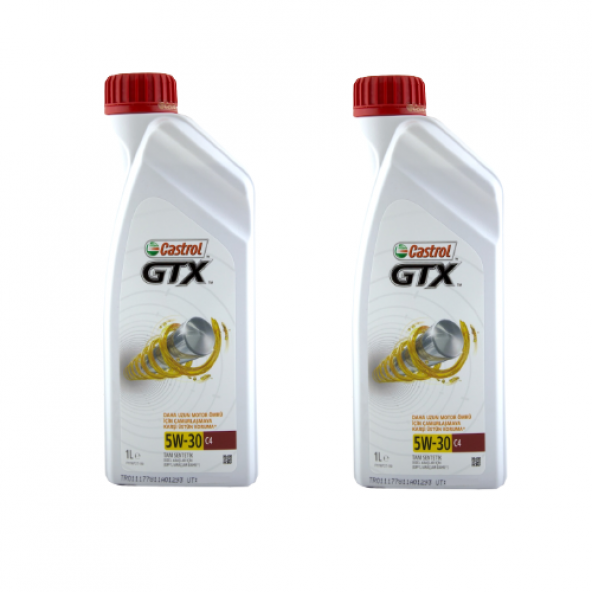 CASTROL GTX 5W-30 C4 Tam Sentetik DPFli Motor Yağı 2 x 1 L