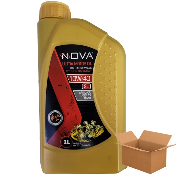 Nova 10W-40 Motor Yağı 16 X 1 Litre (1 Koli)