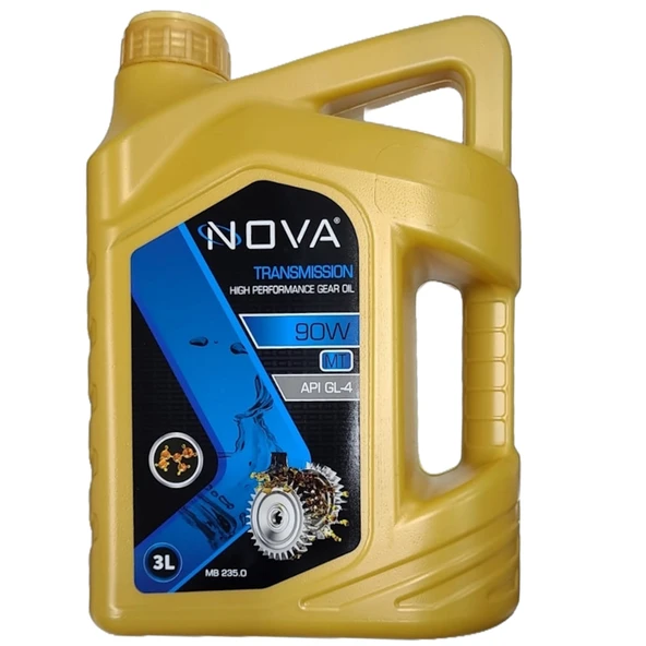 Nova 90 Numara GL-4 Asansör ve Şanzıman Dişli Yağı 3 Litre