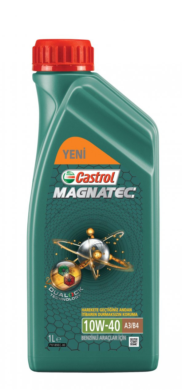 CASTROL Magnatec 10W-40 A3 / B4 Yarı Sentetik Motor Yağı 1 L