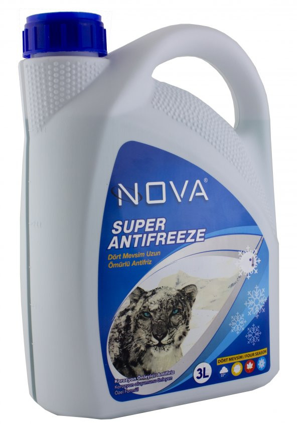 Nova ULTRA -25 Derece 3 Litre Yeşil Antifriz