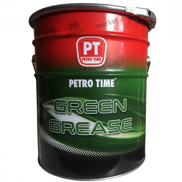 Petro Tıme Kalsiyumlu Yeşil Gres 1 KG - Suya Dayanıklı Green