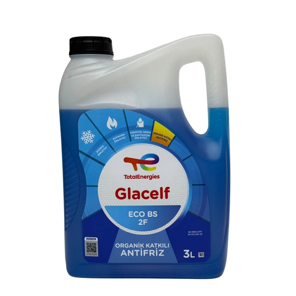 Total Glacelf Eco Bs 2F Organik Mavi Antifriz 3 Litre Konsantre - 2