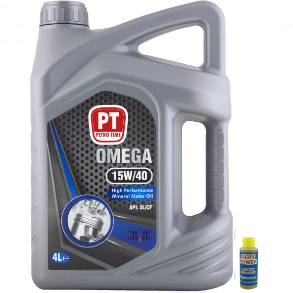 Petro Tıme 15W-40 4 Litre Benzinli ve Dizel Araç Motor Yağı (+ Cam Suyu Konsantresi 80ml)