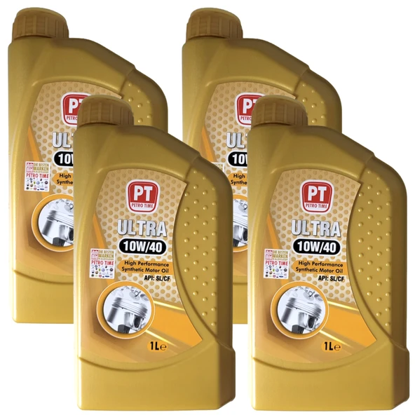 Petro Time 10W-40 Motor Yağı 4 x 1 Litre -Benzin, LPG, Dizel Araç