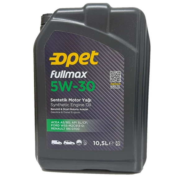 Opet Fulmax 5w30 Dpf Motor Yağı 10.5 Litre Üretim Tarihi : 2025 - 1