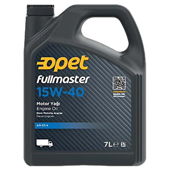 Opet Fullmaster 15W-40 Dizel Motor Yağı 7 Litre Üretim Tarihi: 2025