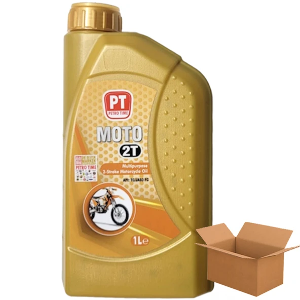 Petro Time 2t 2 Zamanlı Motosiklet Yağı 16 X 1 Litre (16 Adet)