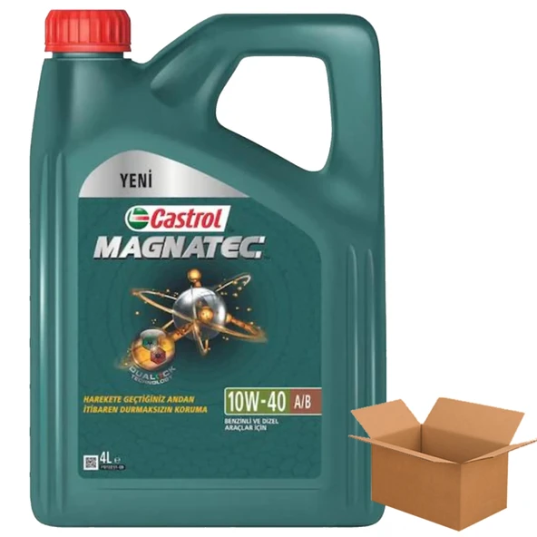 CASTROL Magnatec 10W-40 A3/B4 Motor Yağı 4 x 4 Litre ürün görseli 1