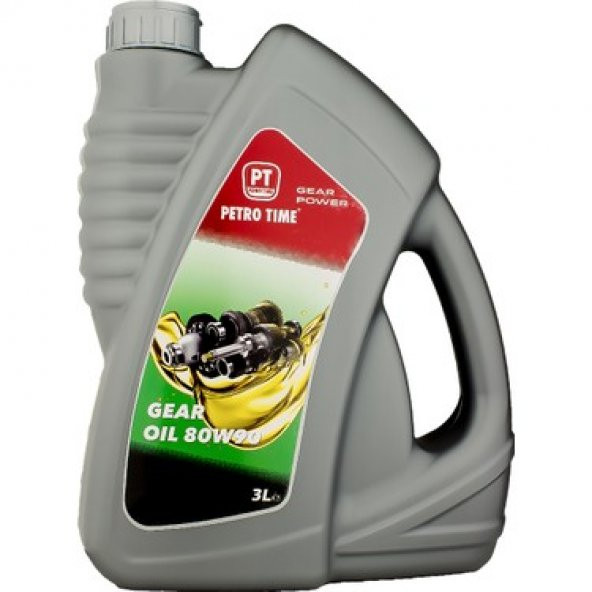 Petro Tıme 80W-90 3 Litre Diferansiyel ve Şanzıman Dişli Yağı-