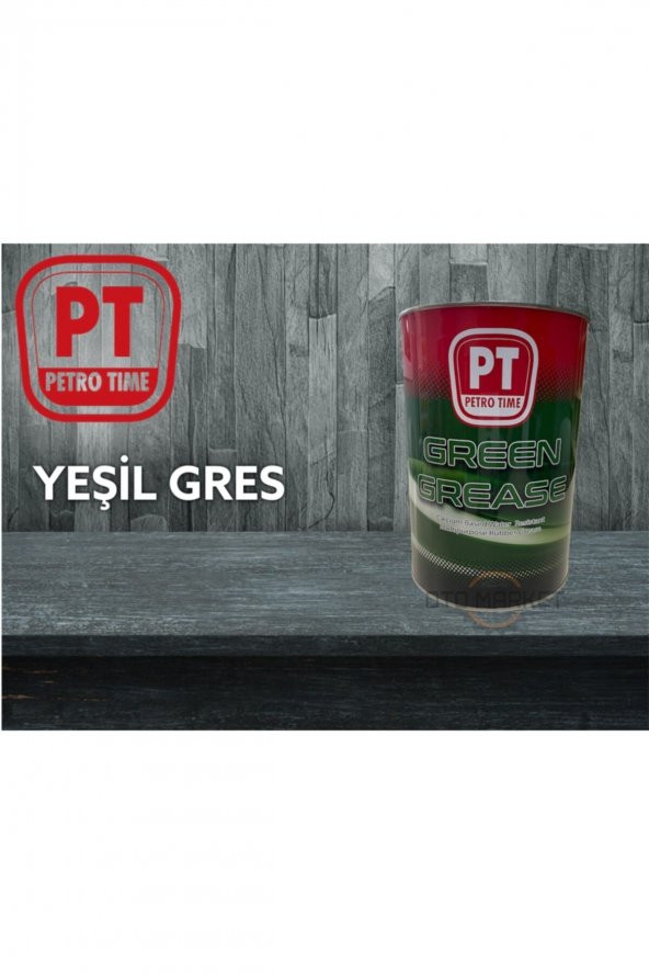 Petro Tıme Yeşil Kauçuklu Gres - 4 Kg