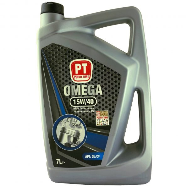 Petro Tıme 15W-40 7 Litre Benzinli ve Dizel Araç Motor Yağı
