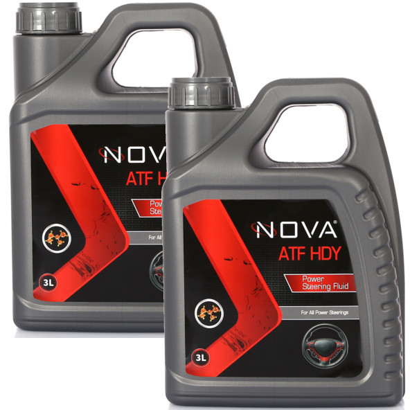 Nova ATF HDY Hidrolik Direksiyon Yağı 2 x 3 Litre (6 Litre)