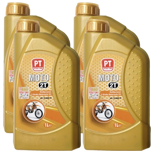 Petro Time 2t 2 Zamanlı Motosiklet Yağı 4 X 1 Litre