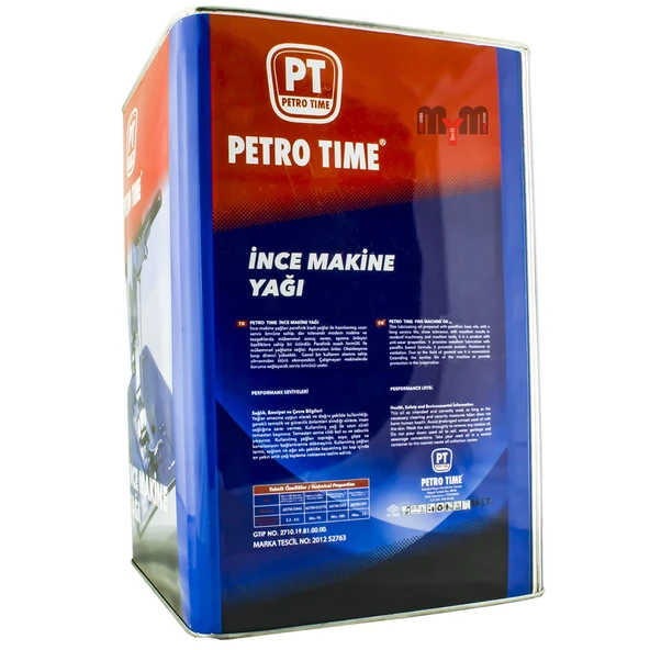 Petro Time Parafinik Bazlı İnce Makina  ve Tezgah Yağı 16 Litre - 2