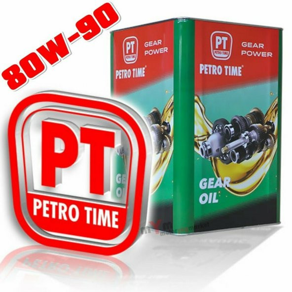 Petro Time Gear Oil 80W-90 No Düz Şanzıman ve Dişli Yağı 16 Litre - 2