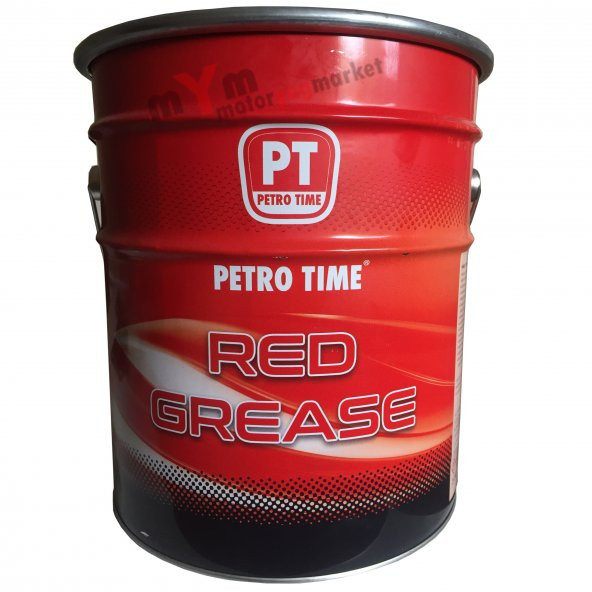 Petro Tıme Kalsiyumlu Kırmızı Ges 14 KG -Suya Dayanıklı Red-