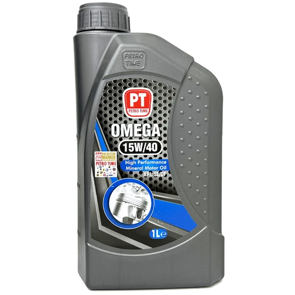 Petro Time 15W-40 Mineral Motor Yağı 6 x 1 Litre