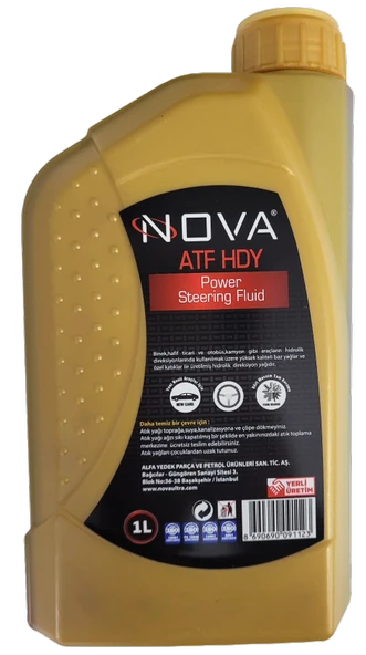 Nova ATF HDY Hidrolik Direksiyon Yağı 16 X 1 Litre (1 Koli) - 2