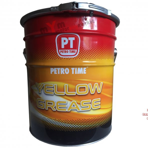 Petro Tıme Kalsiyumlu Sarı Gres 1 KG -Suya Dayanıklı Yellow-