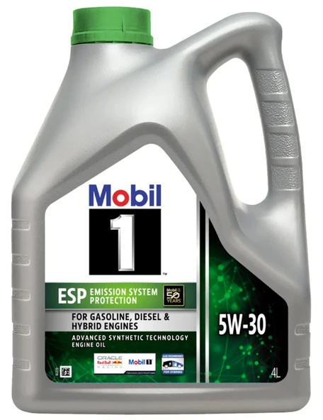 Mobil 1 ESP 5W-30 Tam Sentetik Motor Yağı - ÜT: 2025