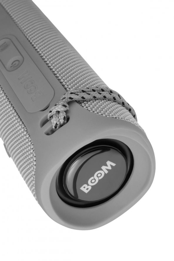 Boom Gri Taşınabilir Ses Bombası Kablosuz Bluetooth Hoparlör Speaker Yüksek Ses Çoklu Bağlantı - 5