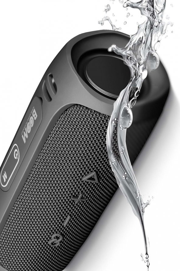 Powerway Boom Taşınabilir Ses Bombası Kablosuz Bluetooth Hoparlör Speaker Yüksek Ses Çoklu Bağlantı - 7